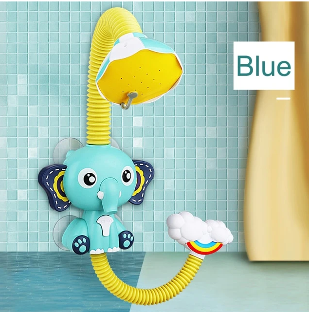 Bath Toys Baby Water Game Elephant Model Faucet Shower Spray Toy