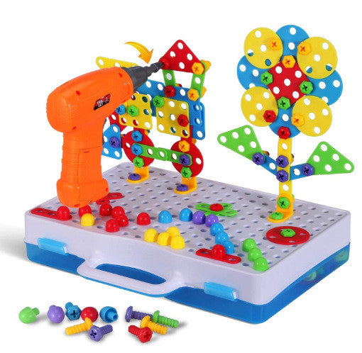 Educational Toys Can Be Assembled Nut Disassembly