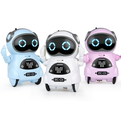 Early education puzzle interactive story robot