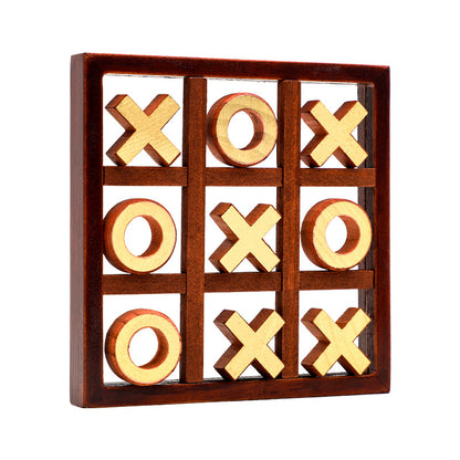 Wood Chess Board Game Toy Funny Parent-Child Interaction Game Board