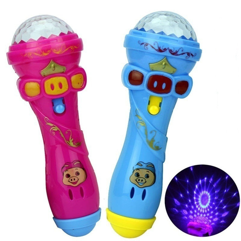 Creative Microphone Flash Stick Toys