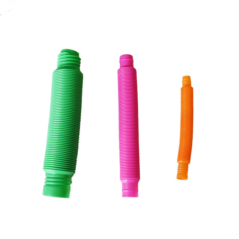 Colorful Fidget Pop Tube Toys for Kids Pipe Sensory Tools