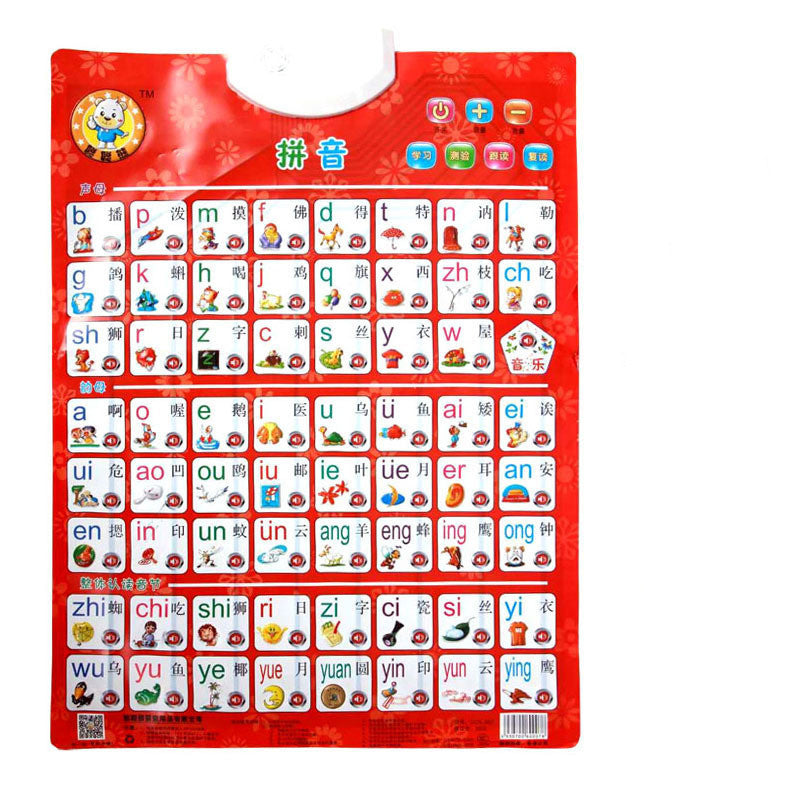 Baby Audio Wall Chart, Point to Read Pronunciation Toys