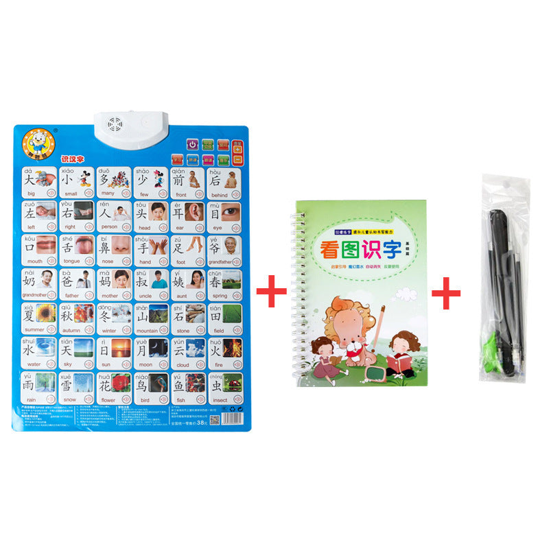 Baby Audio Wall Chart, Point to Read Pronunciation Toys