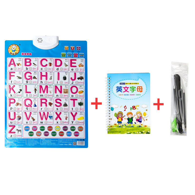 Baby Audio Wall Chart, Point to Read Pronunciation Toys