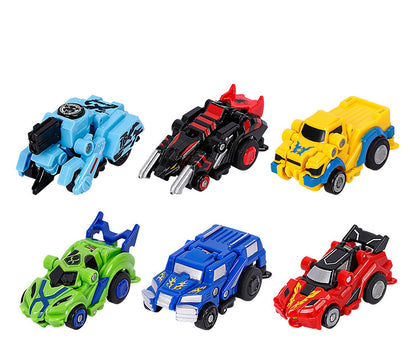 Creative Jumping Warrior Deformation Battle Toy Car Bounce Transformation