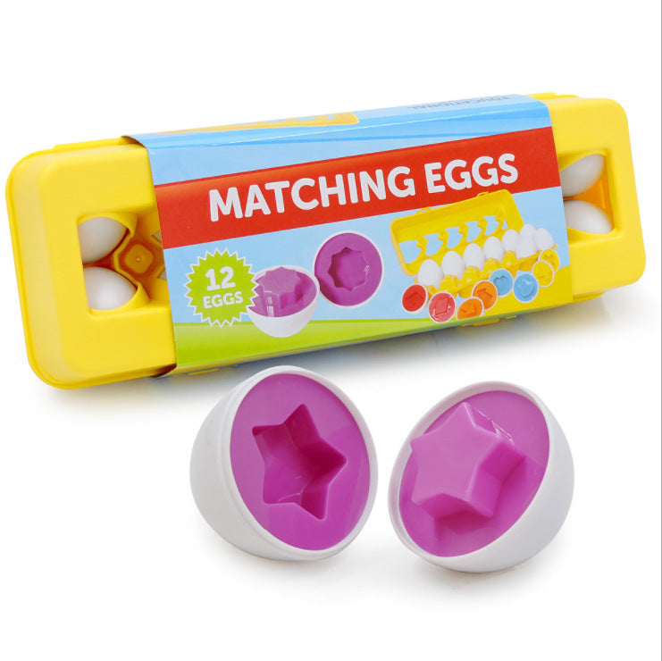 Smart Matching Egg Box Color Shape Matching Smart Matching Egg Intelligence Toy