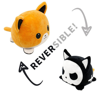 Reversible Flip Cat Cartoon Anime Flip