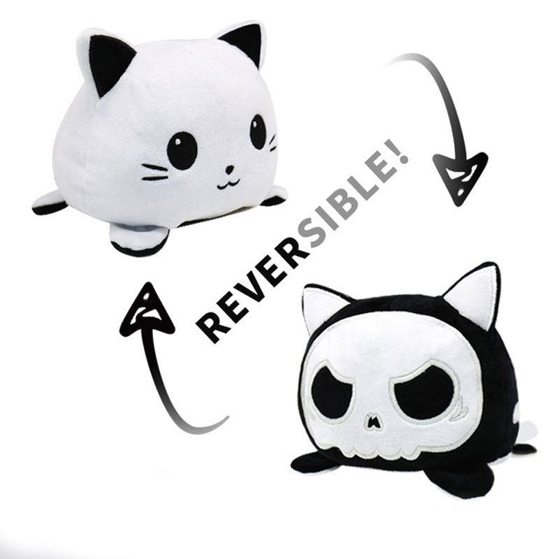 Reversible Flip Cat Cartoon Anime Flip