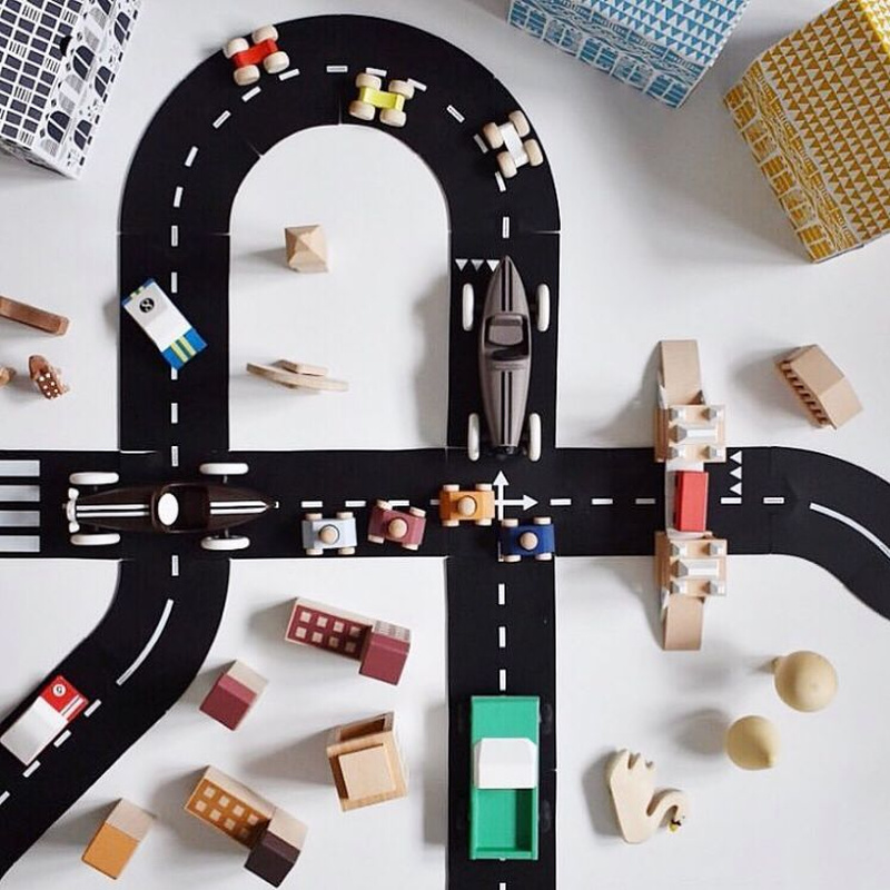 Kids Educational Learning Traffic Toys For Children Road Building Toy