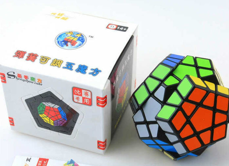 3rd Order Stickerless Dodecahedron Speed Cubes Brain Teaser Twist Puzzle Toy