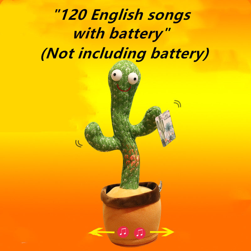 Cactus Plush Toy Electronic Shake Dancing Toy With The Song