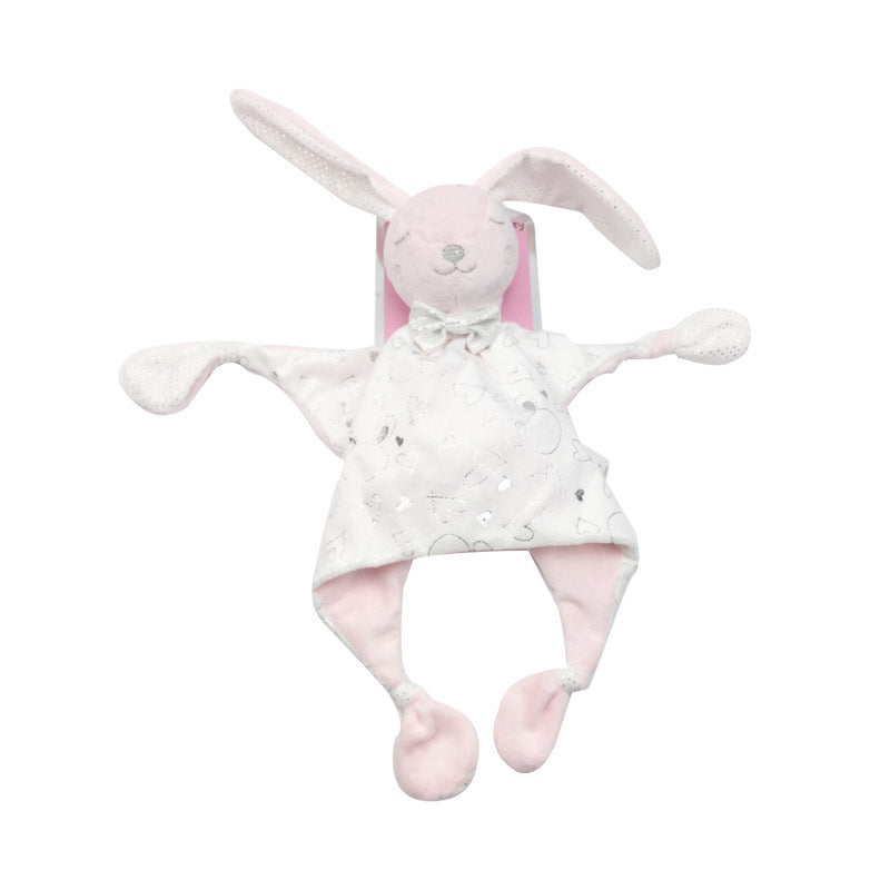 Skin-friendly Toys Animal Rabbit Baby Comforter Baby Towels