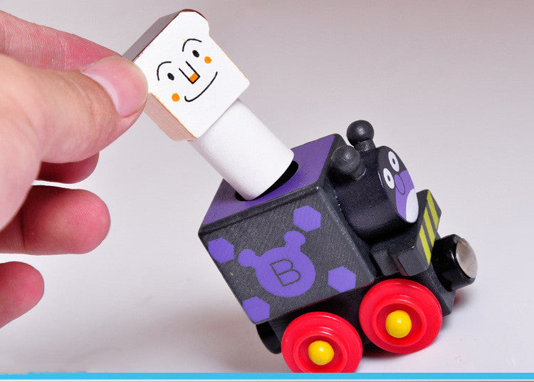 Train Puppet Toy Shape Recognition Model Toy