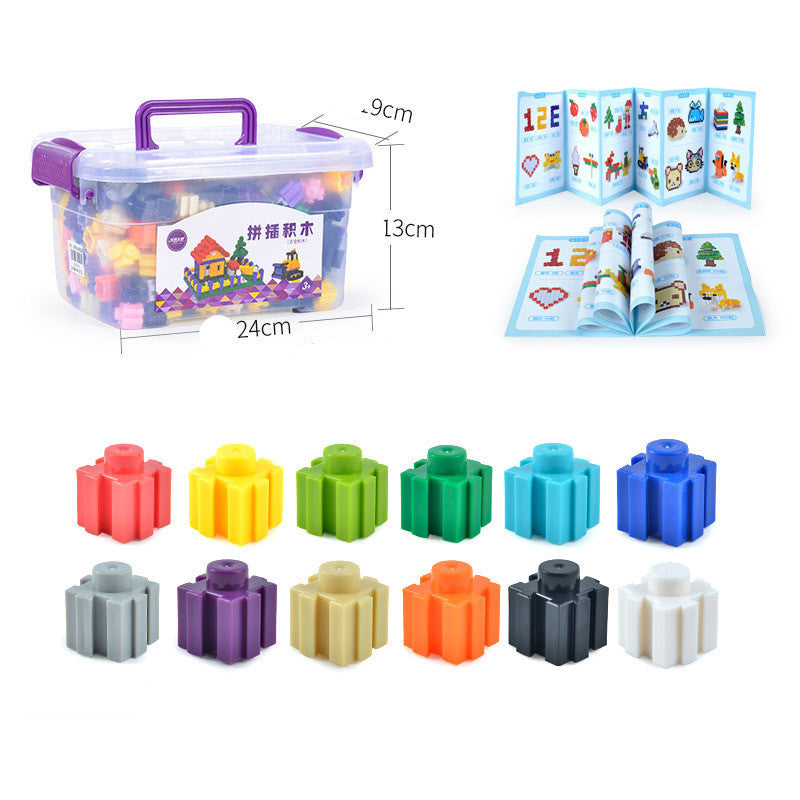 Particle Building Blocks Children's Fight Inserting Baby Toys