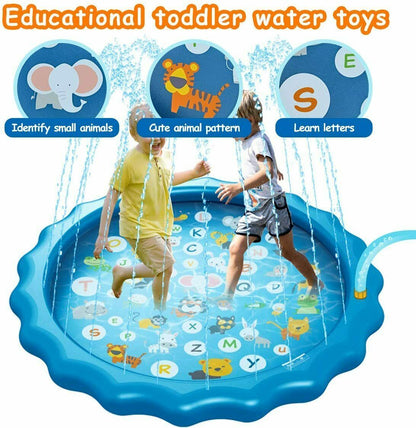 Toys For Kids Boys Girls Spray Pool Sprinkler Pad Water Spray