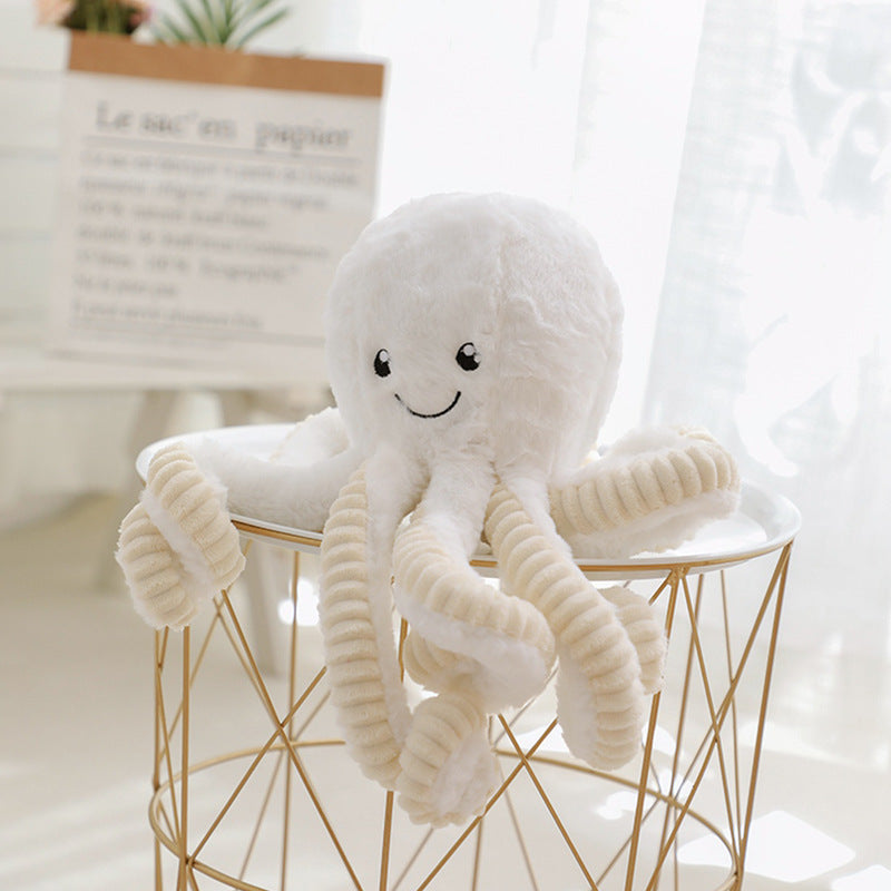 Lovely Simulation Octopus Pendant Plush Stuffed Toy Soft Animal Doll