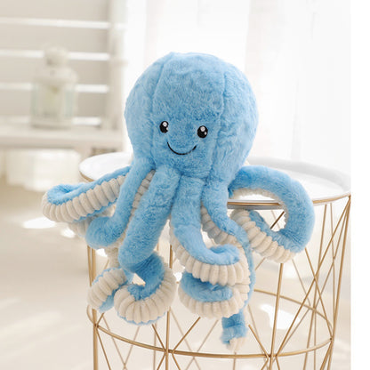 Lovely Simulation Octopus Pendant Plush Stuffed Toy Soft Animal Doll