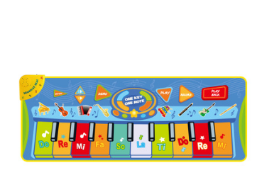 148 * 60cm children\'s super large piano music blanket baby dance