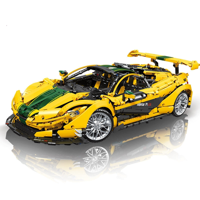 Building Blocks Sports Car Children's Assembled Toys