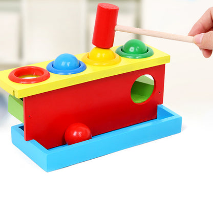 Children's wooden percussion toys