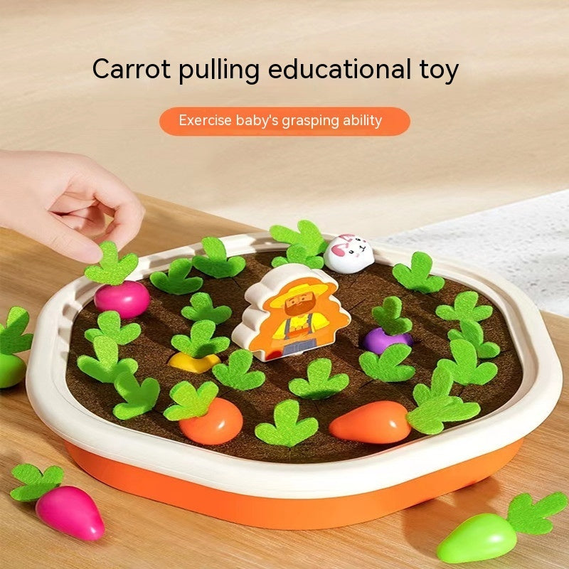 Baby Pulling Radishes Early Education Parent-child Interaction Toys