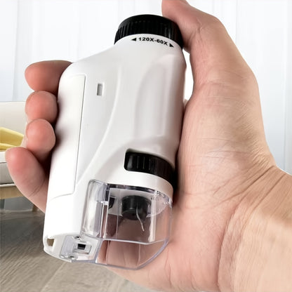 Pocket Microscope For Kids, Portable Handheld Mini Microscope Toy