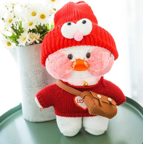 Lalafanfan Cafe Mimi Ins Hyaluronic Acid Duck Doll Plush Toy