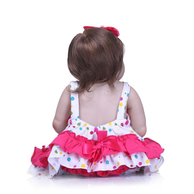 Simulation Baby Toys Cute Female Baby