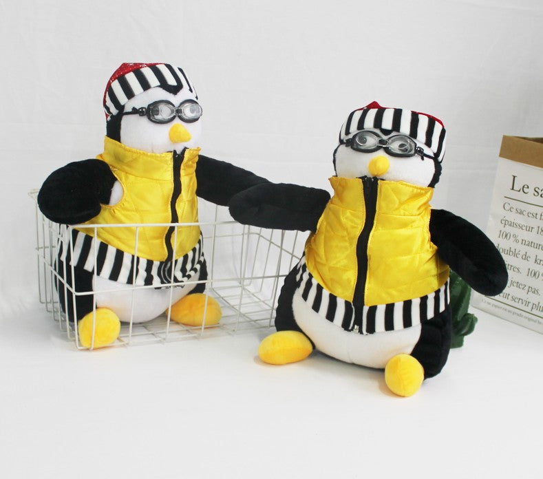 Serious   Joey's   HUGSY Plush Toys PENGUIN Rachel Stuffed Doll Toys