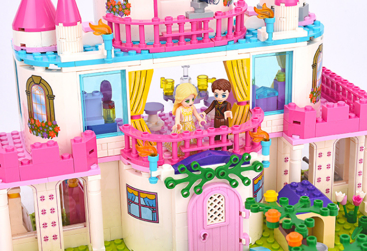 Princess series assembled toys