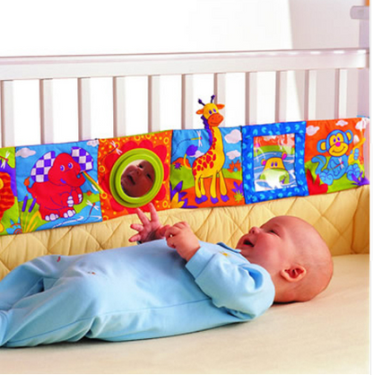 Baby Toys Baby Cloth Book Knowledge Around Double Color Colorful Bed Bumper