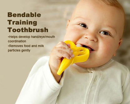 Silicon Bebe Banana Teether Toy