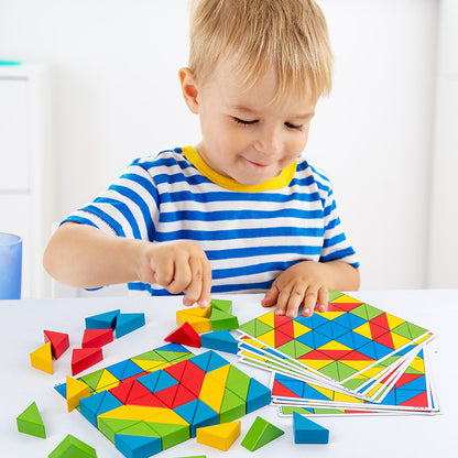 Puzzle blocks logic toys