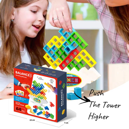 Balance Stacking Board Games Kids Adults Tower Block Toys