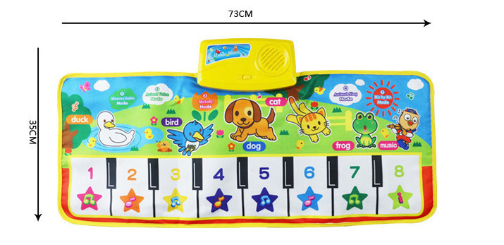 Multi-functional music blanket baby children cute animal baby toys