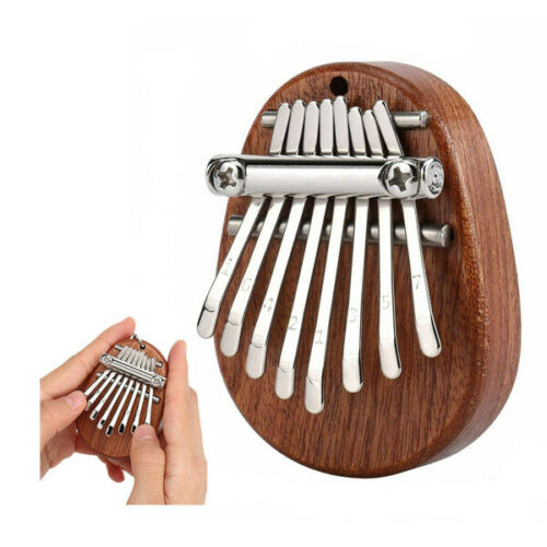 8 Keys Mini Kalimba Thumb Piano Finger Portable Wood Musical Toy