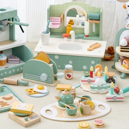 Simulation Children Play House Afternoon Tea Set