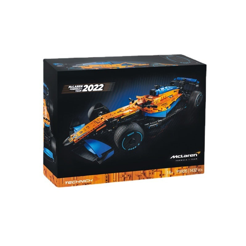 Mailun F1 Racing P9926 Technology Machinery Group Series Boys Puzzle Small Particles Assembled Building Block Toys