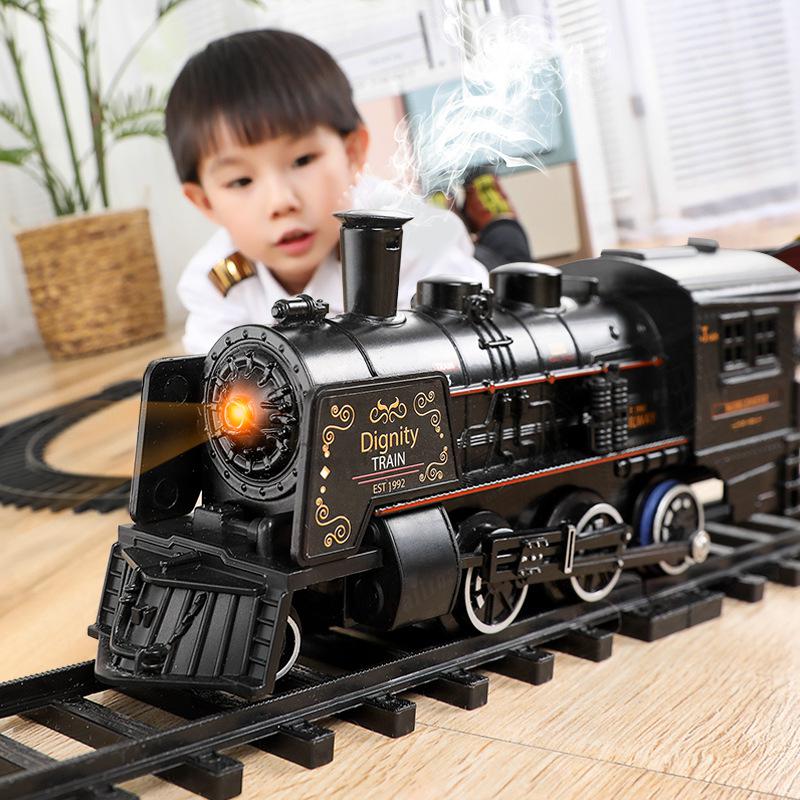 Simulation Of Electric Track Classical Model Toys