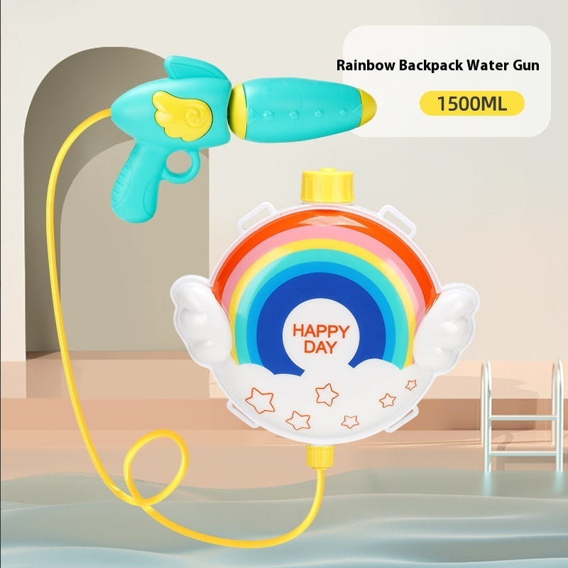 Children's Cartoon Backpack Water Gun Water Beach Toys