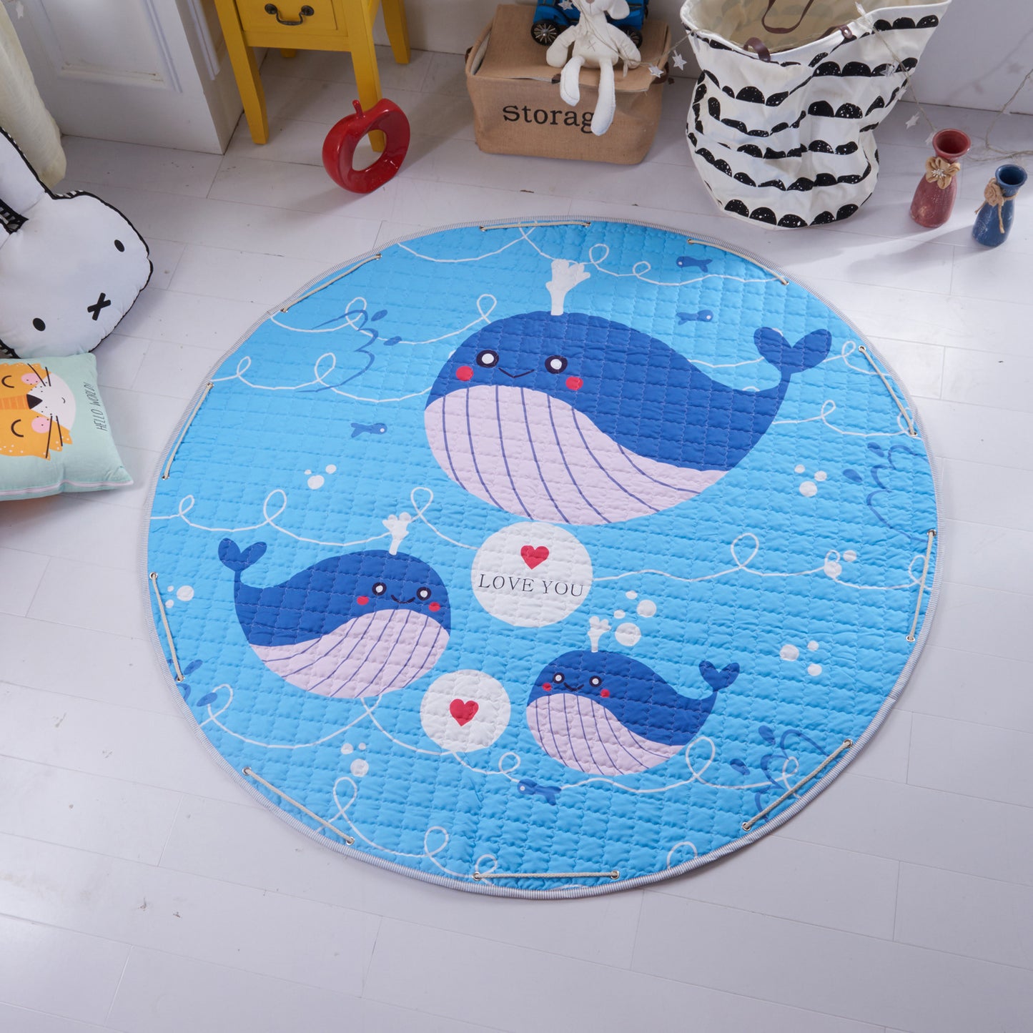 Round Floor Crawling Mat for Baby Room Decoration Play Mats