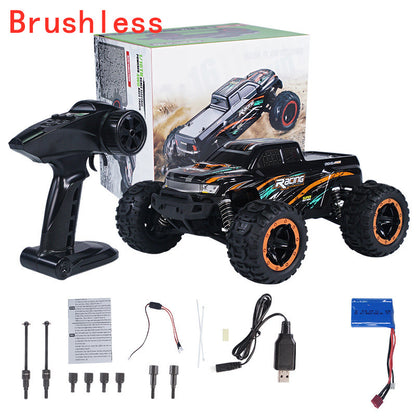 Four wheel drive brushless remote control vehicle