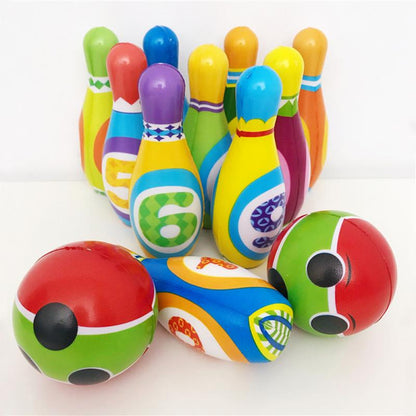 Toy Bowling Balls Game board Mini Desktop Frog Bowling Toys Kits Portable Indoor Education parent-child interaction Table Game