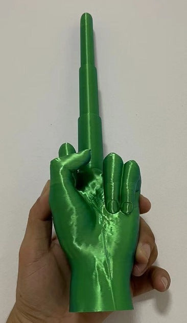 Printing Middle Finger Plastic Toys