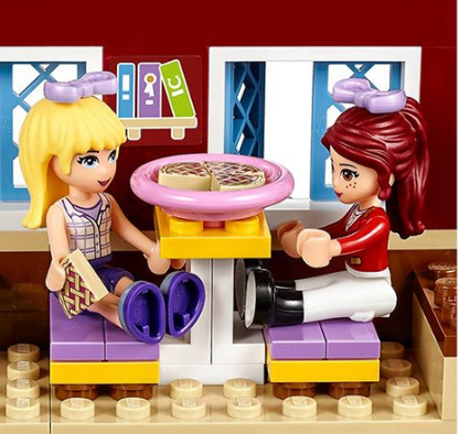 Girl friend series xinhu city equestrian club house building blocks