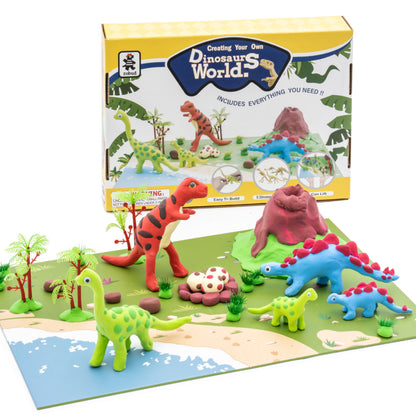 Robotime Dinosaur Air Dry Clay Kit Easy To Modeling Shape