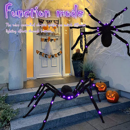 Halloween Luminous Spider Web Toys