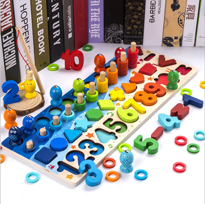 Children 3D Alphabet Number Puzzle Baby Digital Letter