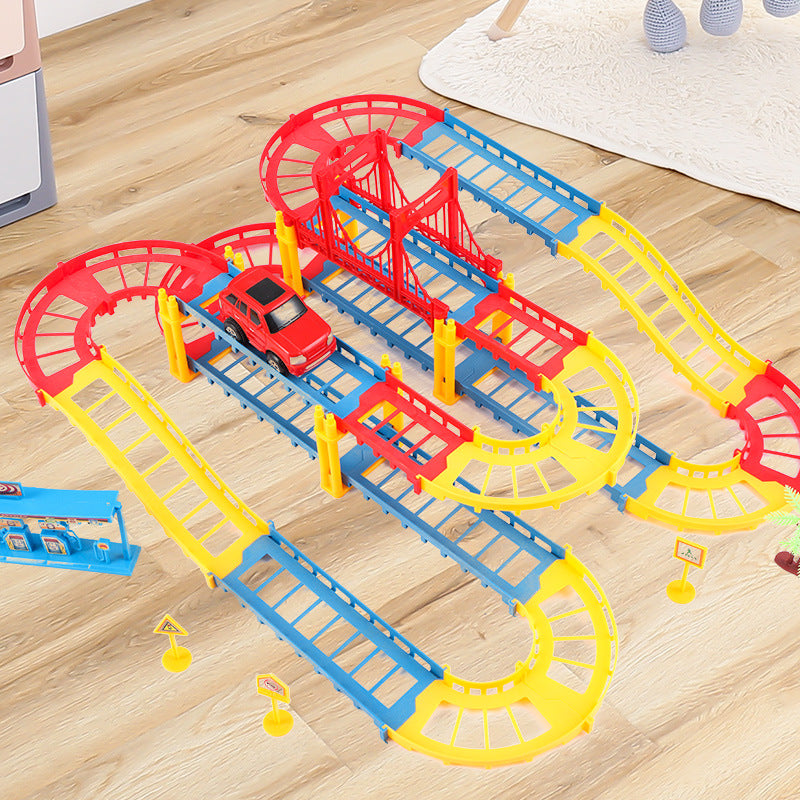 Electric high-speed rail educational toys